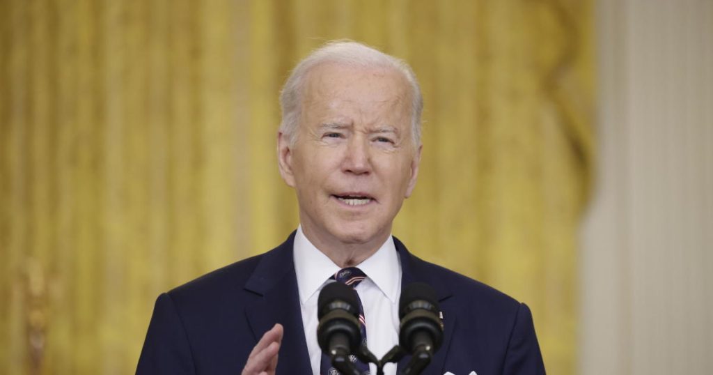 Biden addresses Russia's "unjustified and unjustified" attack on Ukraine