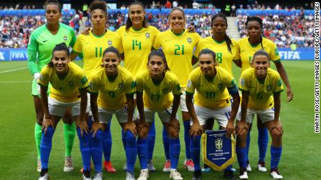 Brazil announces equal pay for national football players for men and women 