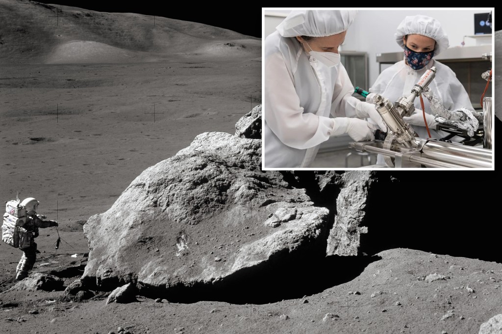 NASA's inaugural moon sample was collected nearly 50 years ago