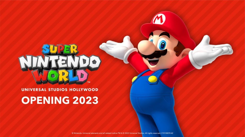 Hooray!  Universal Studios Hollywood will get its own Super Nintendo universe