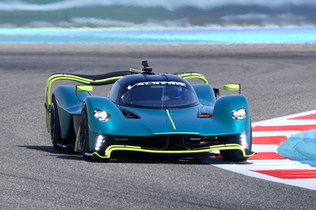 Aston Martin Valkyrie AMR Pro makes dynamic debut at F1 Bahrain Grand Prix