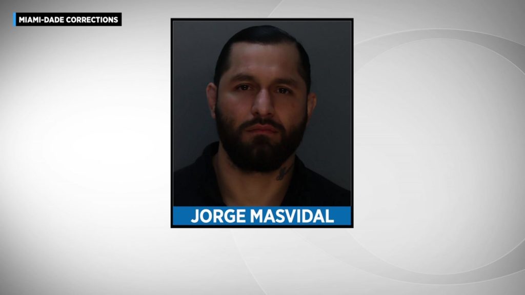 UFC fighter Jorge Masvidal booked in jail after Dust-Up with Colby Covington - CBS Miami