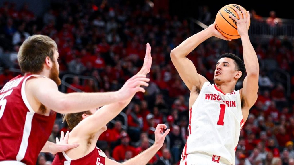 Wisconsin Badgers' Jonny Davis, likely #9 in the ESPN 100, to enter the NBA Draft