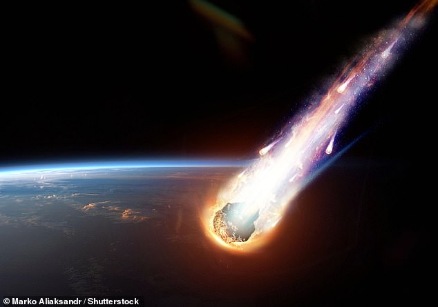 According to NASA, the meteor rose through the sky near Papua New Guinea at more than 100,000 miles per hour and impacted near Manus Island on January 8, 2014 (concept image)