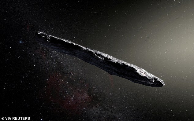 This artist's impression shows that Oumuamua, which was discovered in 2017. Until now, it was known as the first interstellar object to visit our solar system