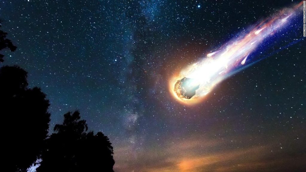 The US military has confirmed that the first known interstellar meteorite has collided with Earth