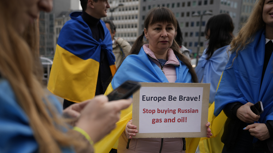 European Union protest against Russian oil gas