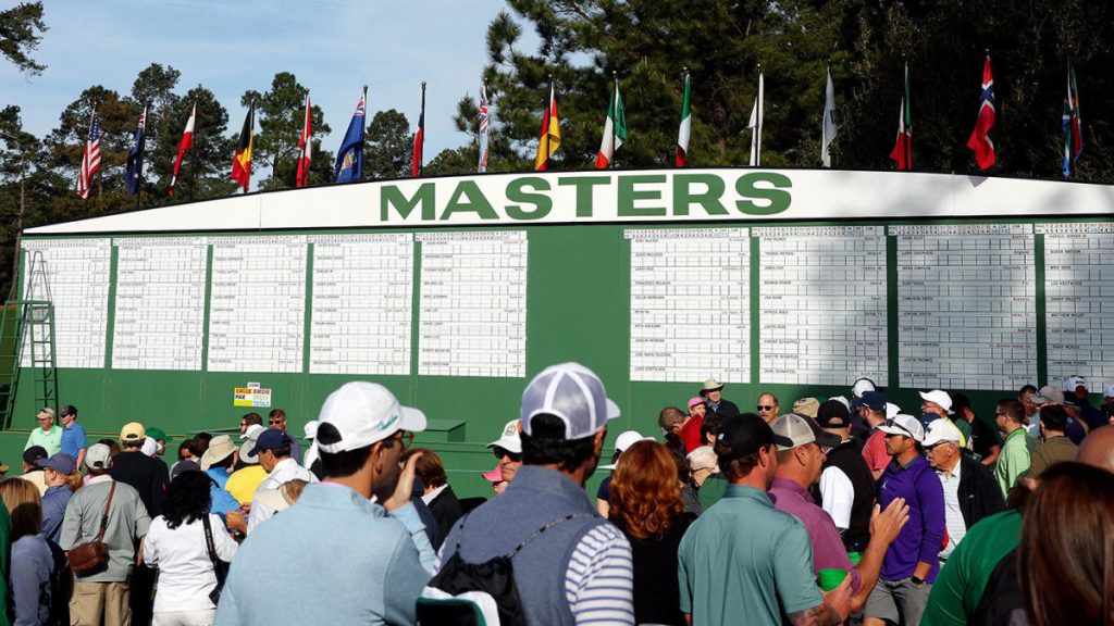 2022 Masters Leader: Live coverage, Tiger Woods score, golf results today at Round 1 at the Augusta National