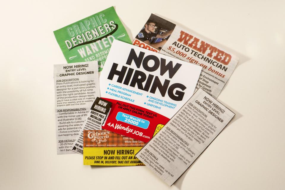 A composite of advertisements for assistance and employment is required in Minnesota.  (Photo: Michael Seluk/Global Image Collection via Getty Images)