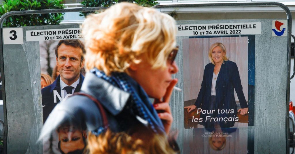 Macron and Le Pen clash over Russia and the EU in furious TV debate