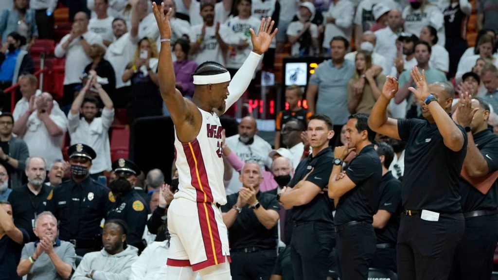 Miami Heat's Jimmy Butler scores 45 points in Game 2 win, says he's a 'different player' than he was during the scorching NBA Bubble Finals