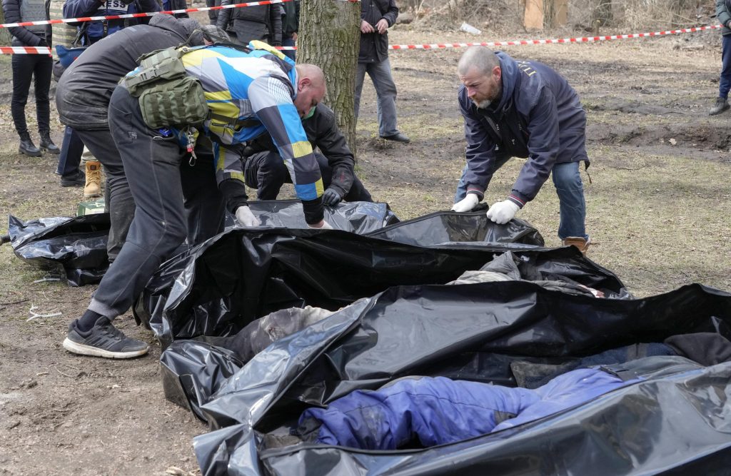 Russia faces global outcry over corpses on Ukraine streets