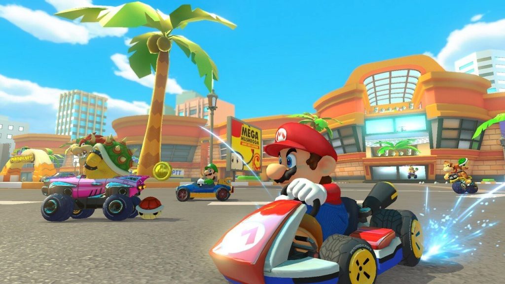 Random: Mario Kart 8 Deluxe Players Really Want Nintendo to "Repair" Coconut Mall