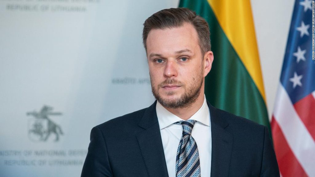 Lithuanian foreign minister calls for Putin's impeachment, expects Russian leader to become more volatile as losses mount