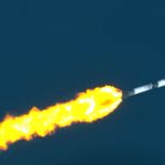 A SpaceX rocket launches 53 Starlink satellites into orbit and land in the sea