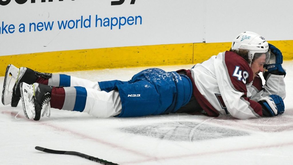 Colorado Avalanche to miss defender Samuel Gerrard for rest of season with sternum fracture at 'legal examination'