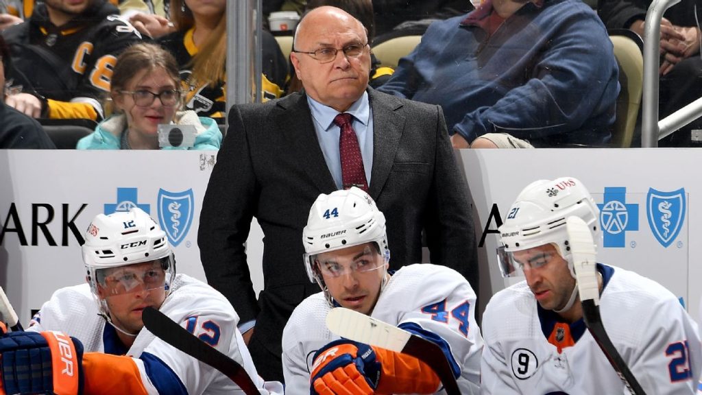 New York Islanders firefighting coach Barry Trotz after missing the playoffs
