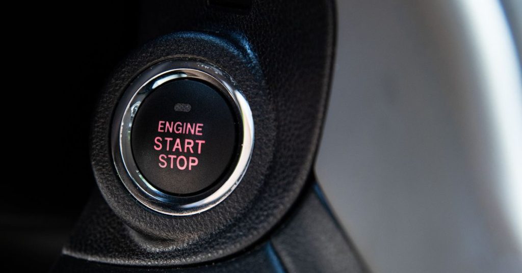 Push-button ignition was a luxurious way to start your car even when it wasn't