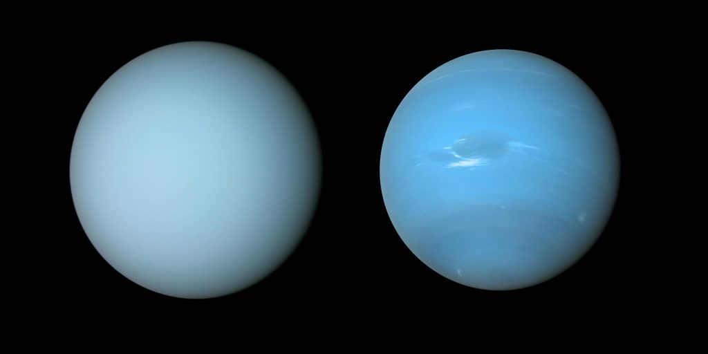 A new discovery reveals the reason for the different colors of Uranus and Neptune