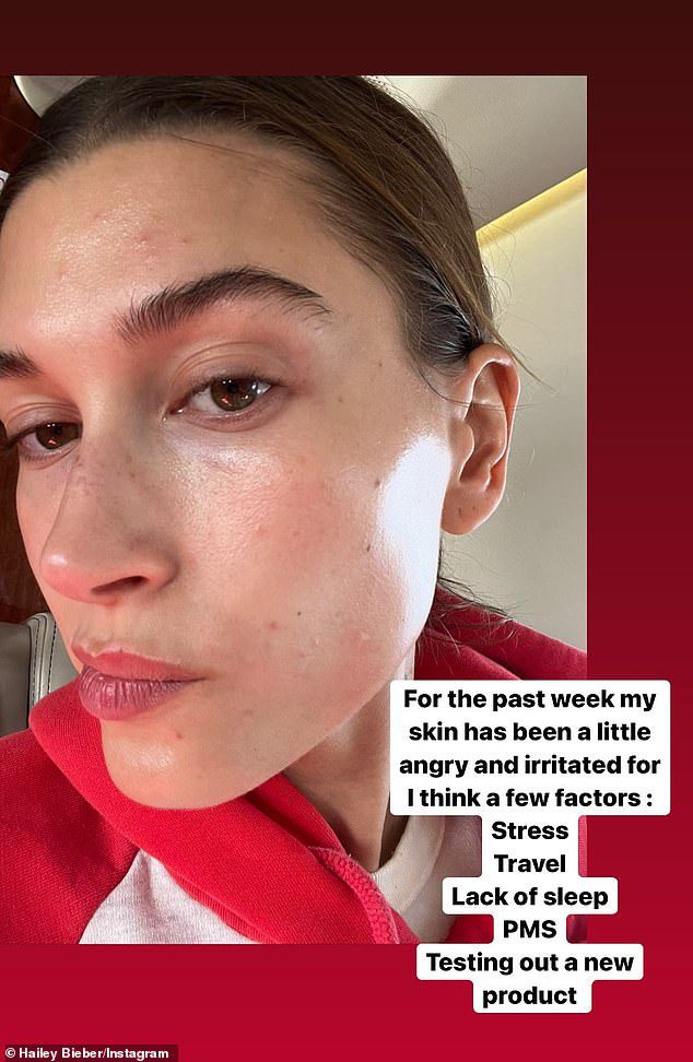 Beauty Routine: Wanting to show off some of Rudd's standout products, Bieber took to Instagram to share how she's incorporated them into her current beauty routine.