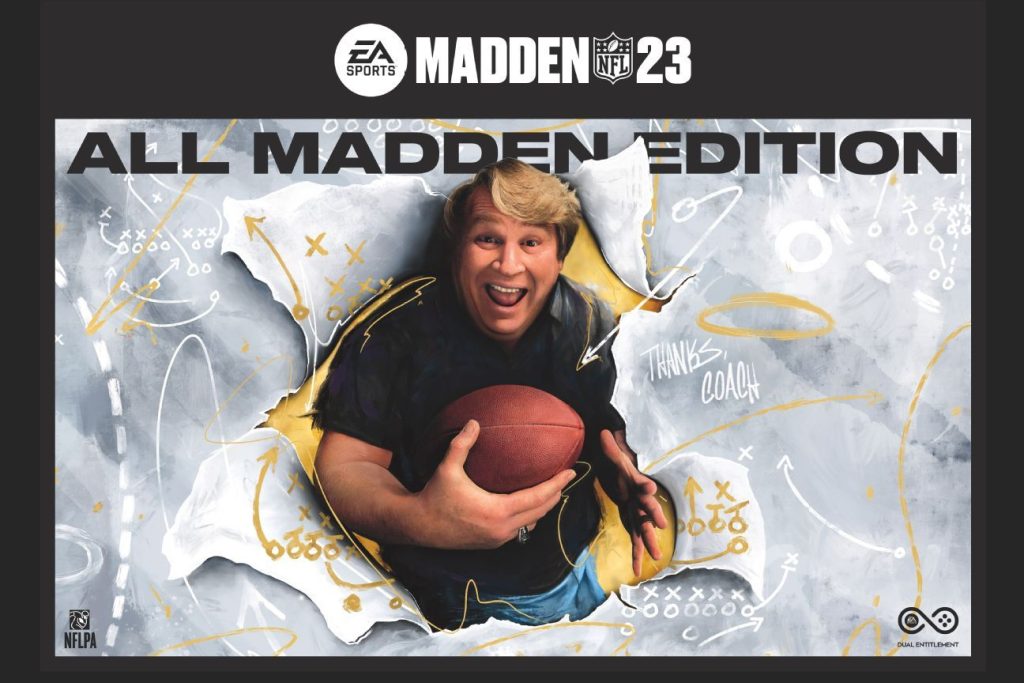 John Madden dedicates cover to Madden NFL 23 video game;  First time in the lead since Madden 2000