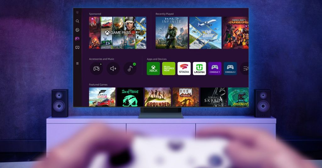 Samsung gaming TV hub launches with streaming Xbox, Stadia and GeForce Now