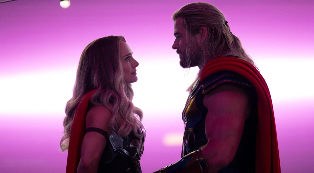The first 'Thor: Love and Thunder' movie is 'Vibrant and Vivid'