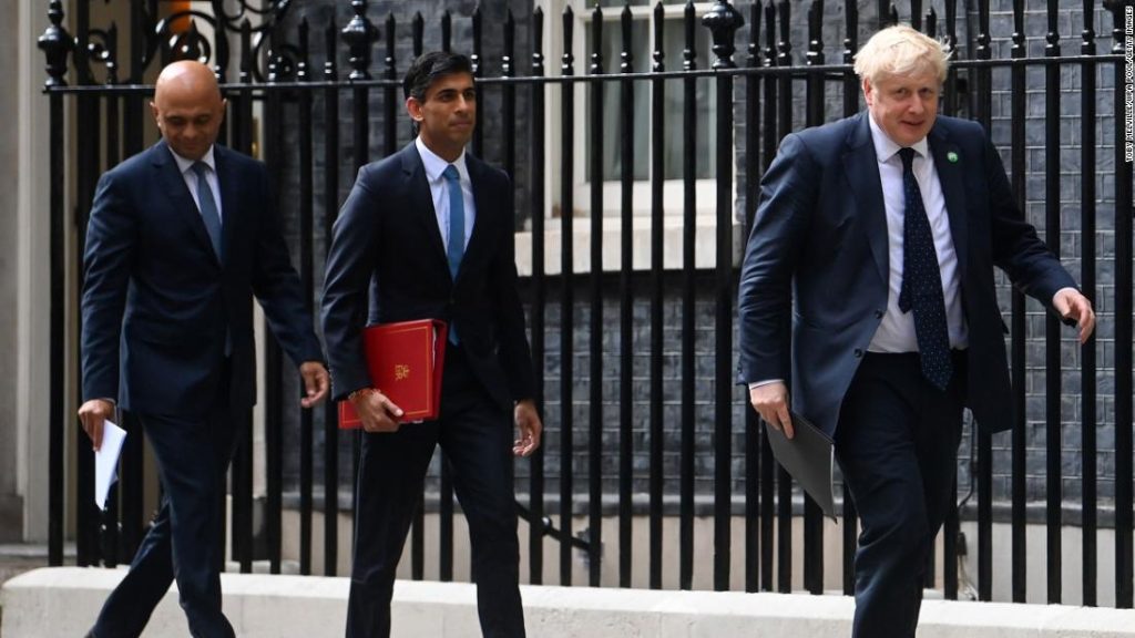 Heavy blow for Boris Johnson with the resignation of prominent UK government ministers, Rishi Sunak, and Sajid Javid