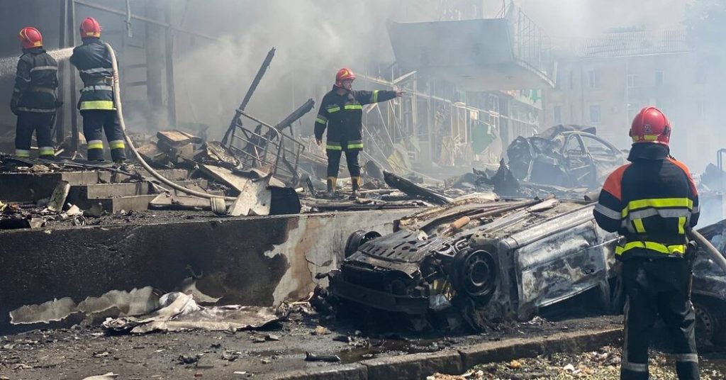 Ukraine war live updates: At least 12 killed in Russian strike in Vinnytsia