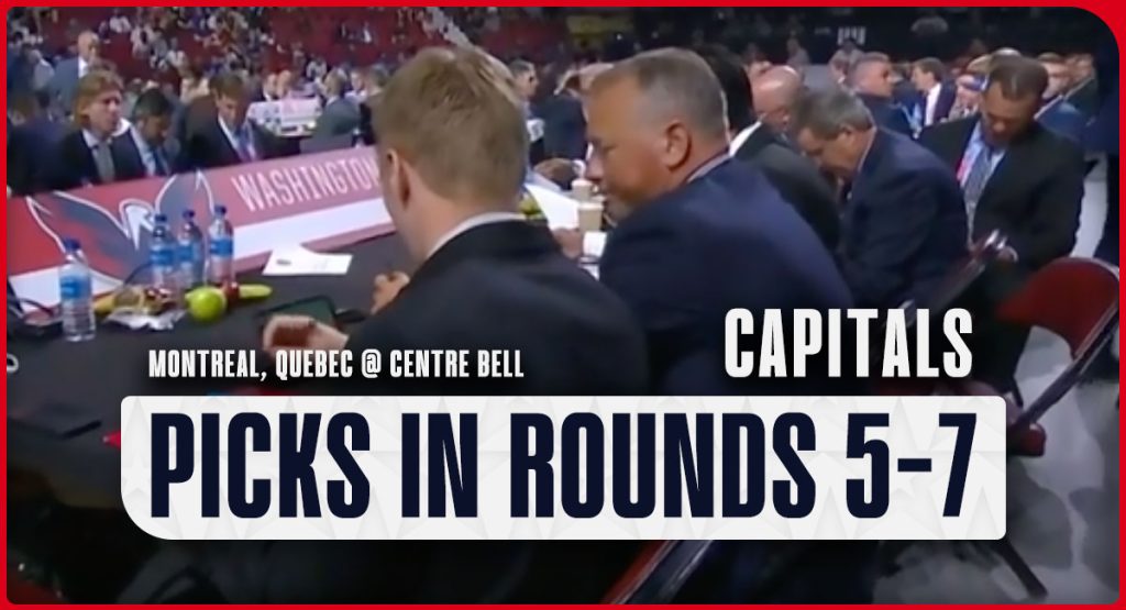 Washington Capitals final three selections on Day Two of the NHL Draft 2022