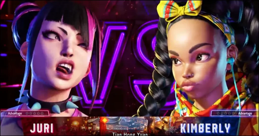 Kimberly and Juri pre-battle introductions and special face animations for Street Fighter 6 revealed