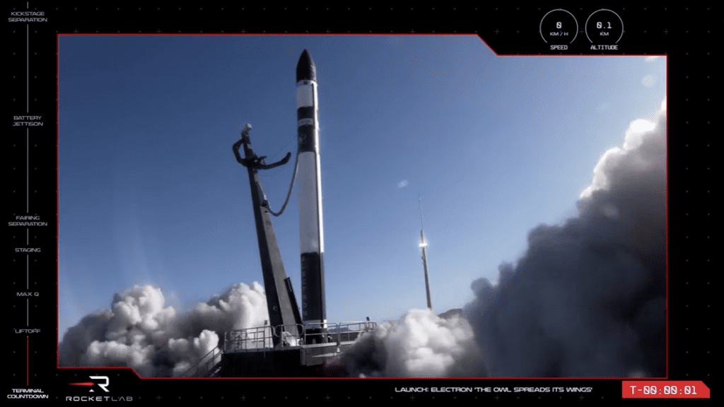 Rocket Lab launched a radar satellite on the 30th Electron mission