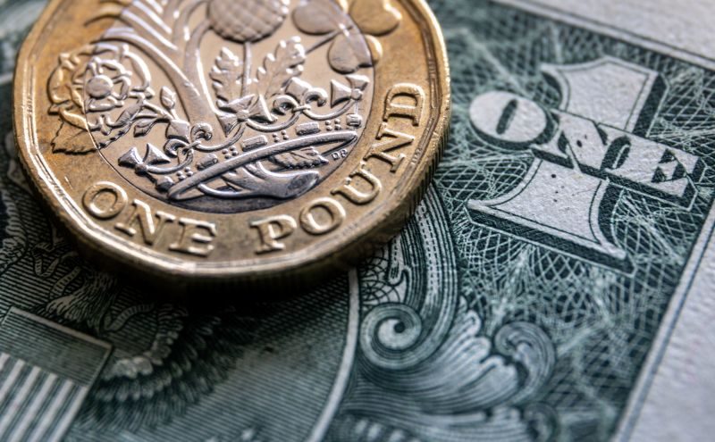 The British pound fell to its lowest level against the dollar