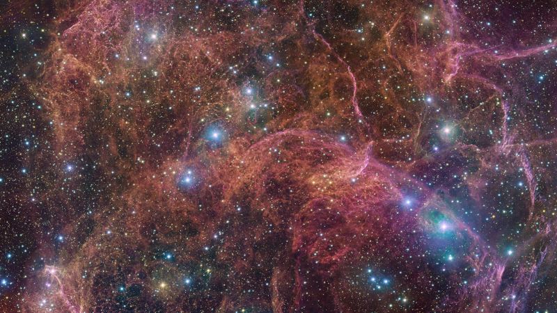 Astronomers spy star ghost and cosmic spiderweb