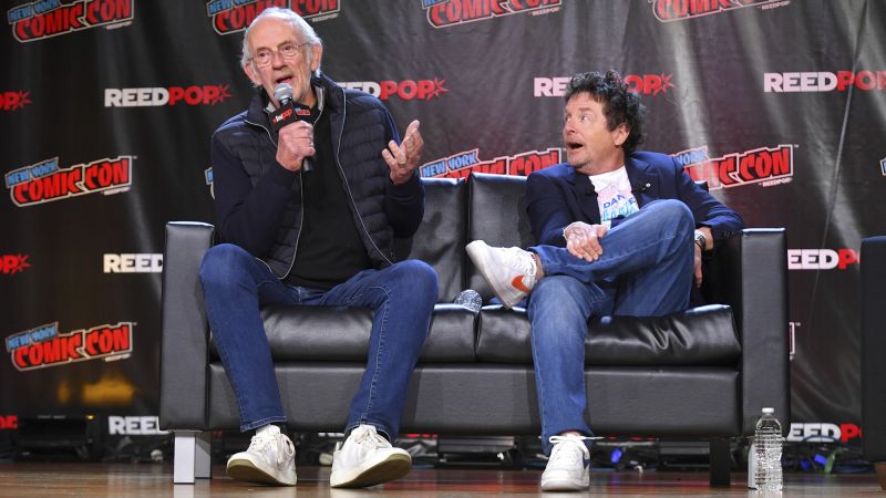 Michael J. Fox and Christopher Lloyd's Reunion Delights 'Back to the Future' Fans