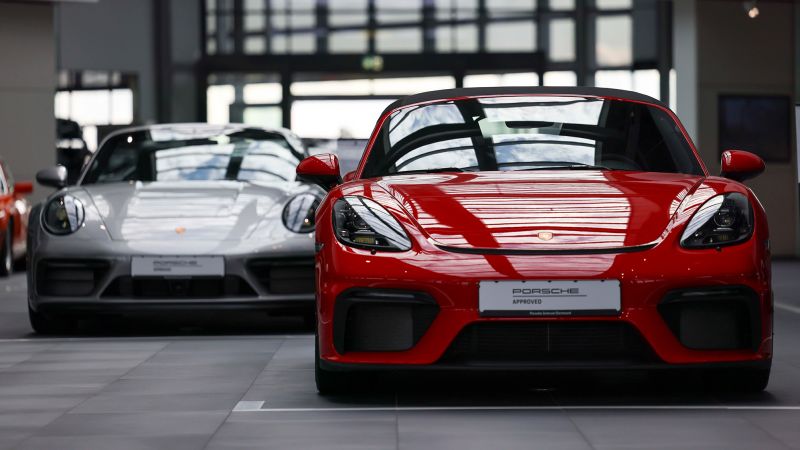 Porsche has overtaken Volkswagen as the largest car manufacturer in Europe