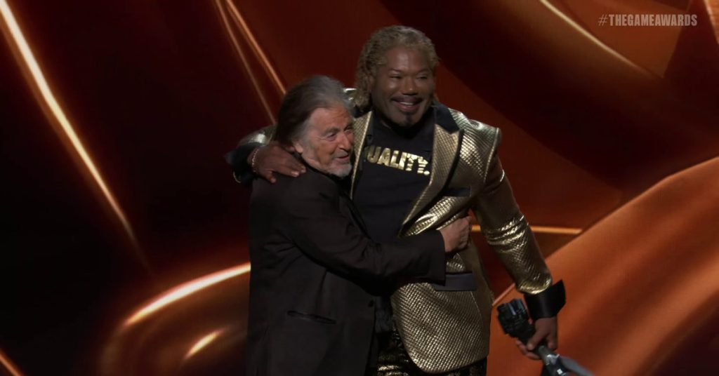 Al Pacino and Christopher Judge were the highest points at The Game Awards